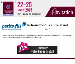 Illustration de l'article Franchise-dating Petits-fils à Franchise Expo