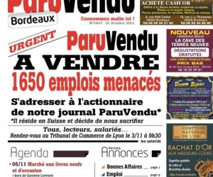 Illustration de l'article Liquidation judiciaire pour Paru Vendu