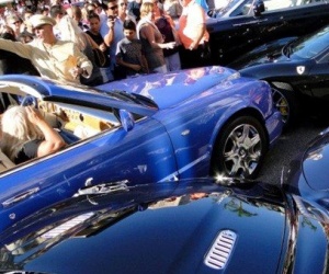 Illustration de l'article A Monaco, une Bentley emboutit une Aston Martin, une Mercedes, une Porsche et une Ferrari