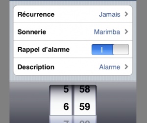 Illustration de l'article Problème sur l'horloge iPhone en 2011