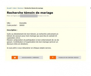 Illustration de l'article Témoin de mariage payé en CESU