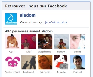 Illustration de l'article Plus de 400 fans d'aladom