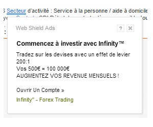 Illustration de l'article Comment supprimer web shield ads
