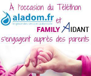 Illustration de l'article Pour le Téléthon aladom et Family Aidant proposent une solution pour les aidants