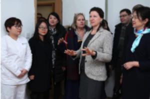 Illustration de l'article La ministre Agnès Buzyn visite une résidence médicalisée DomusVi en Chine
