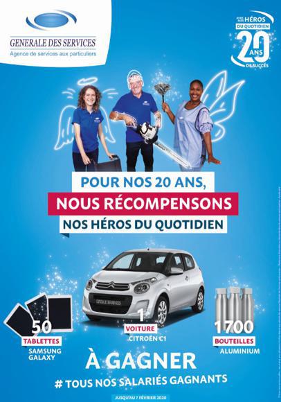 Illustration de l'article Générale des Services offre une voiture à un de ses salariés