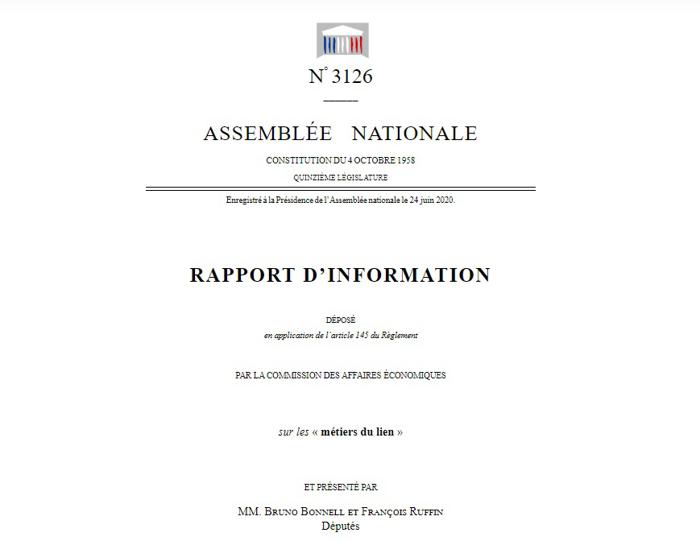 Illustration de l'article François Ruffin et Bruno Bonnell remettent un rapport sur les métiers du lien