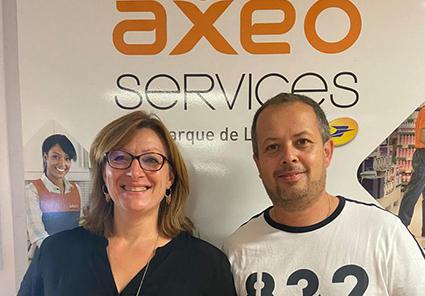Illustration de l'article L'agence Axeo Services de Carquefou reprise par un couple d'entrepreneurs