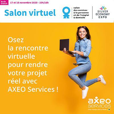 Illustration de l'article Axéo services sera présent au salon virtuel des services à la personne et de l’emploi à domicile