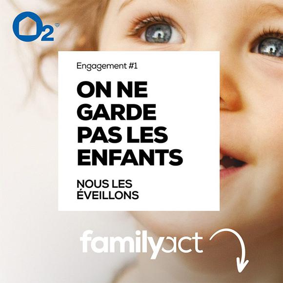 Illustration de l'article Avec FamilyAct, O2 s'engage auprès des familles pour veiller à l'éveil des enfants
