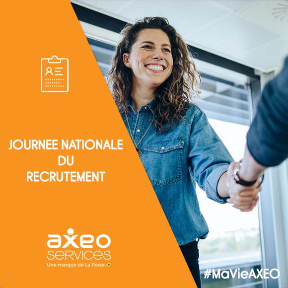 Illustration de l'article Jeudi 09 décembre 2021 : journée nationale du recrutement AXEO Services