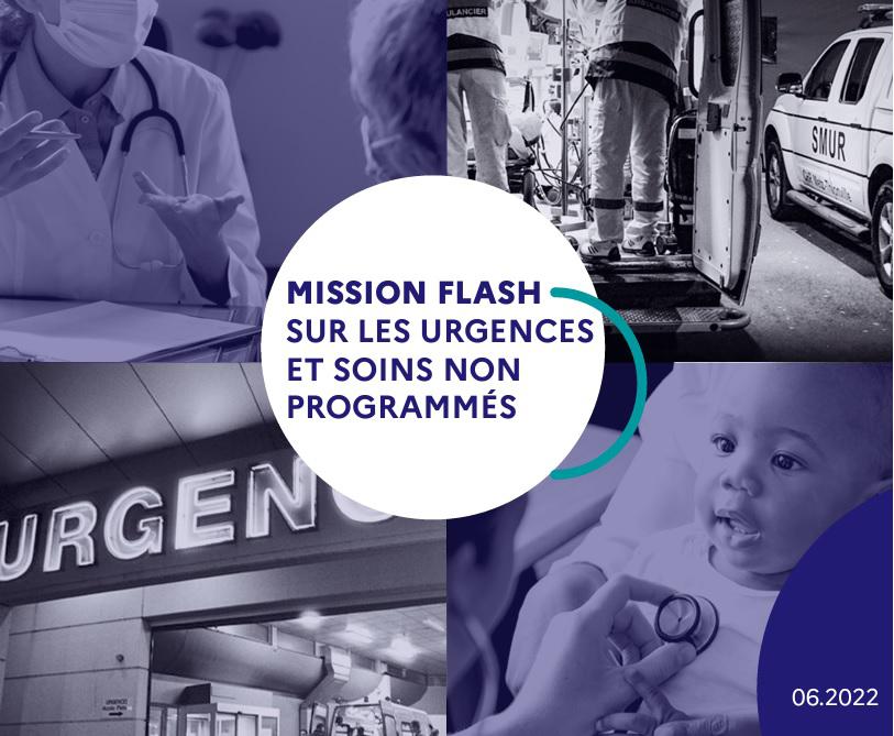 Mission flash sur les urgences et soins non programmés