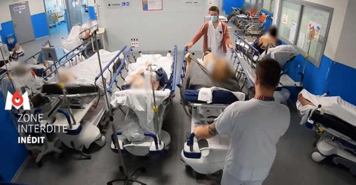 Illustration de l'article Zone interdite : Hôpital débordés et intérimaires gagnant 11000 € par mois