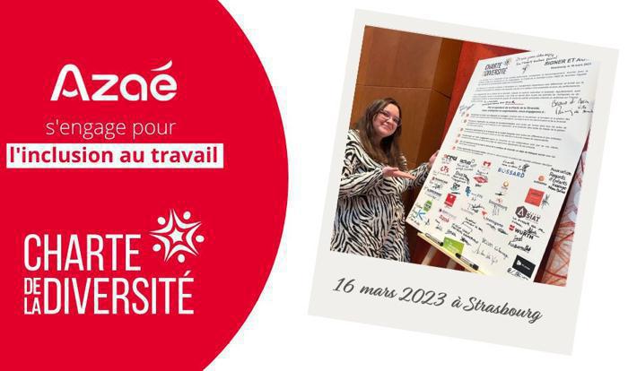 Illustration de l'article Azaé adhère à la Charte de la diversité