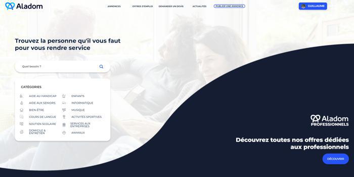 Illustration de l'article Aladom lève des fonds pour poursuivre son développement