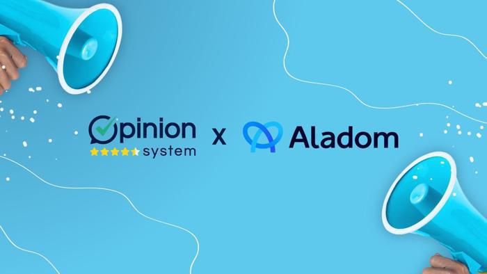 Illustration de l'article Aladom et Opinion System s’associent pour offrir une expérience client enrichie