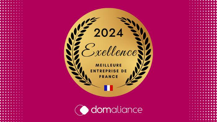 Domaliance a obtenu la distinction "Meilleure Entreprise de France 2024"