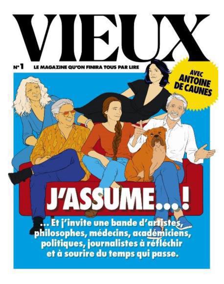 Illustration de l'article “VIEUX” : le nouveau magazine "IN" à destination des seniors
