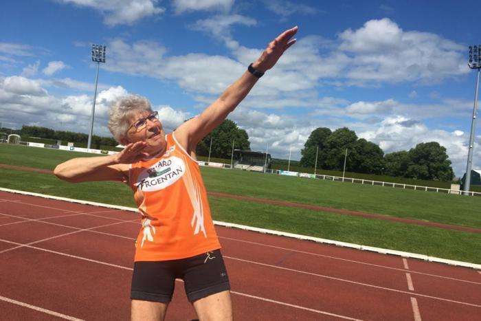 Illustration de l'article A 83 ans, Micheline Bailly atomise le record de France du 100 mètres des plus de 80 ans !