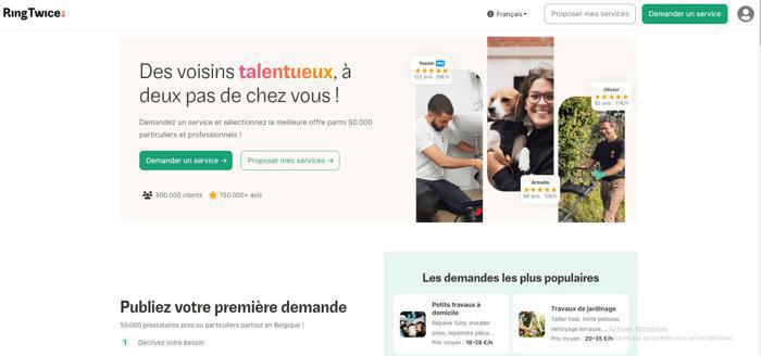 Illustration de l'article La plateforme Frizbiz a été racheté par le Belge Ring Twice