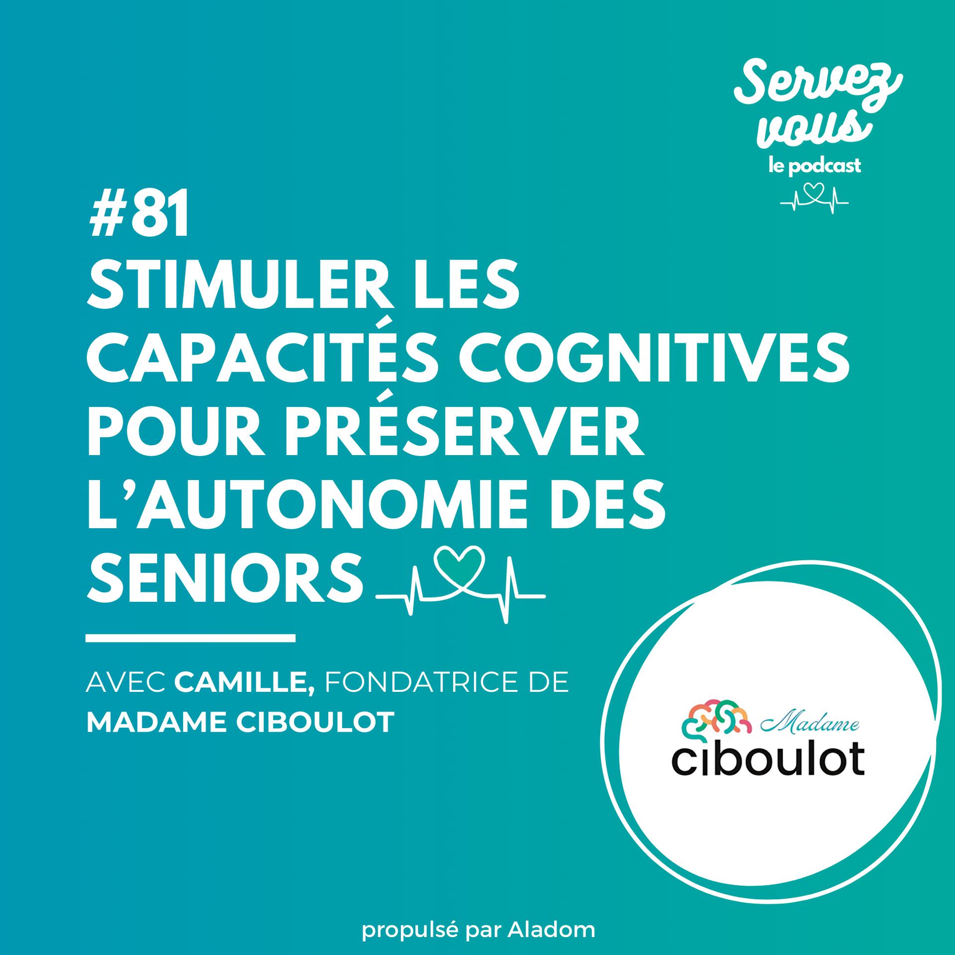 Illustration de l'article Stimuler les capacités cognitives pour préserver l’autonomie des seniors avec Madame Ciboulot