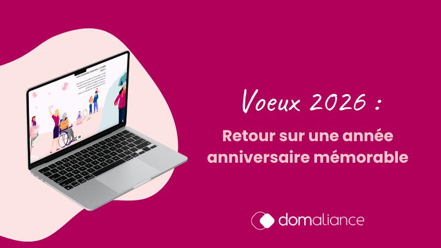 Illustration de l'article Domaliance vous adresse ses vœux 2026 et revient sur une année mémorable