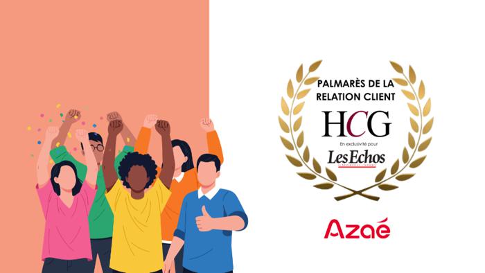 Illustration de l'article Azaé à l’honneur au Palmarès de la Relation Client 2026