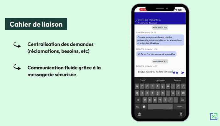 Illustration de l'article Xelya lance Ximi Family : L'application mobile qui révolutionne la coordination entre proches et professionnels du domicile