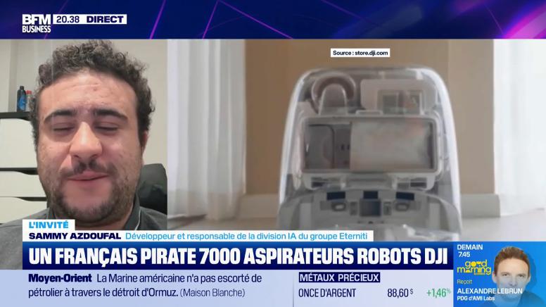Illustration de l'article "Ça m'a fait flipper" : Comment un ingénieur français a piraté 7 000 aspirateurs robots par accident