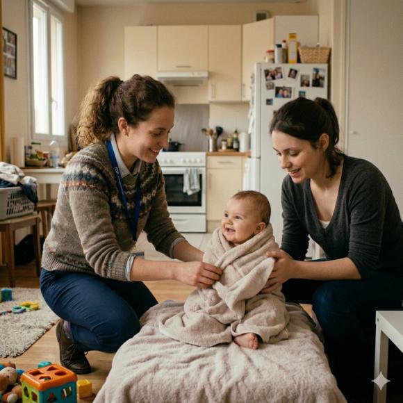 Illustration de l'article Technicien de l'Intervention Sociale et Familiale
