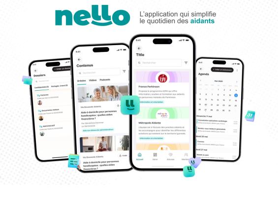 Illustration de l'article Innovation : Lancement de nello, l’application tout-en-un pour soulager le quotidien des aidants