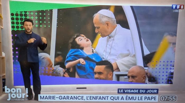 Illustration de l'article Marie-Garance, l'enfant qui a ému le pape Léon XIV