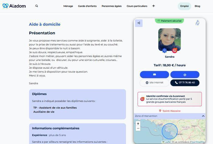Illustration de l'article Avec Aladom et b.connect, un gage de confiance entre particuliers et prestataires