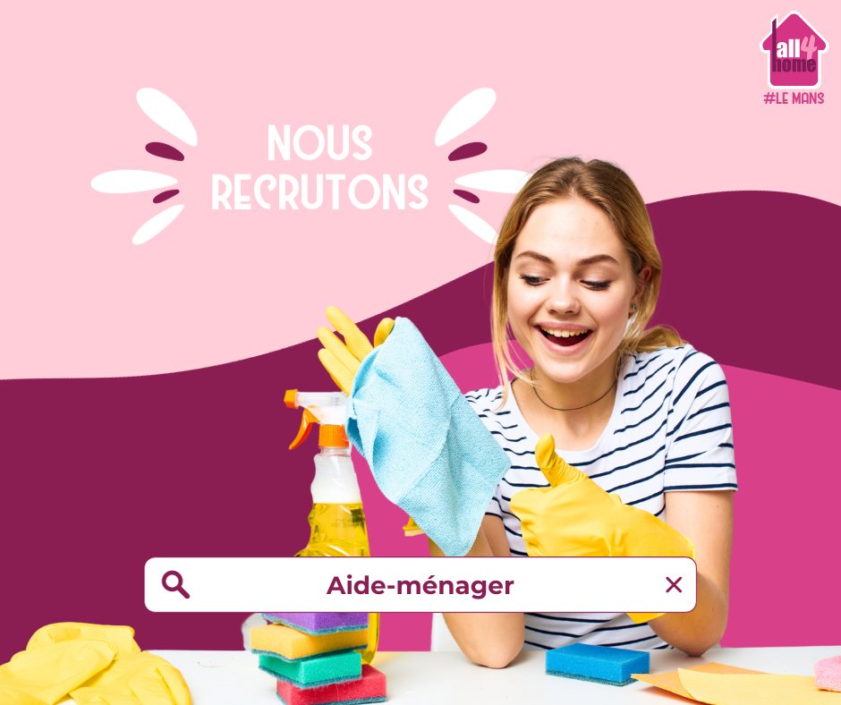 illustration Employé / Employée de ménage H/F