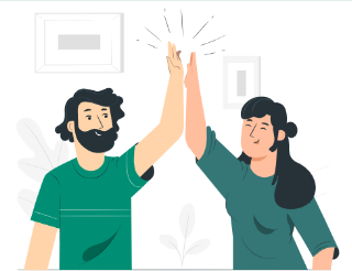 illustration Auxiliaire de vie H/F