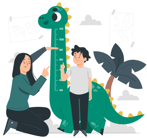 illustration Garde d'enfant à domicile H/F