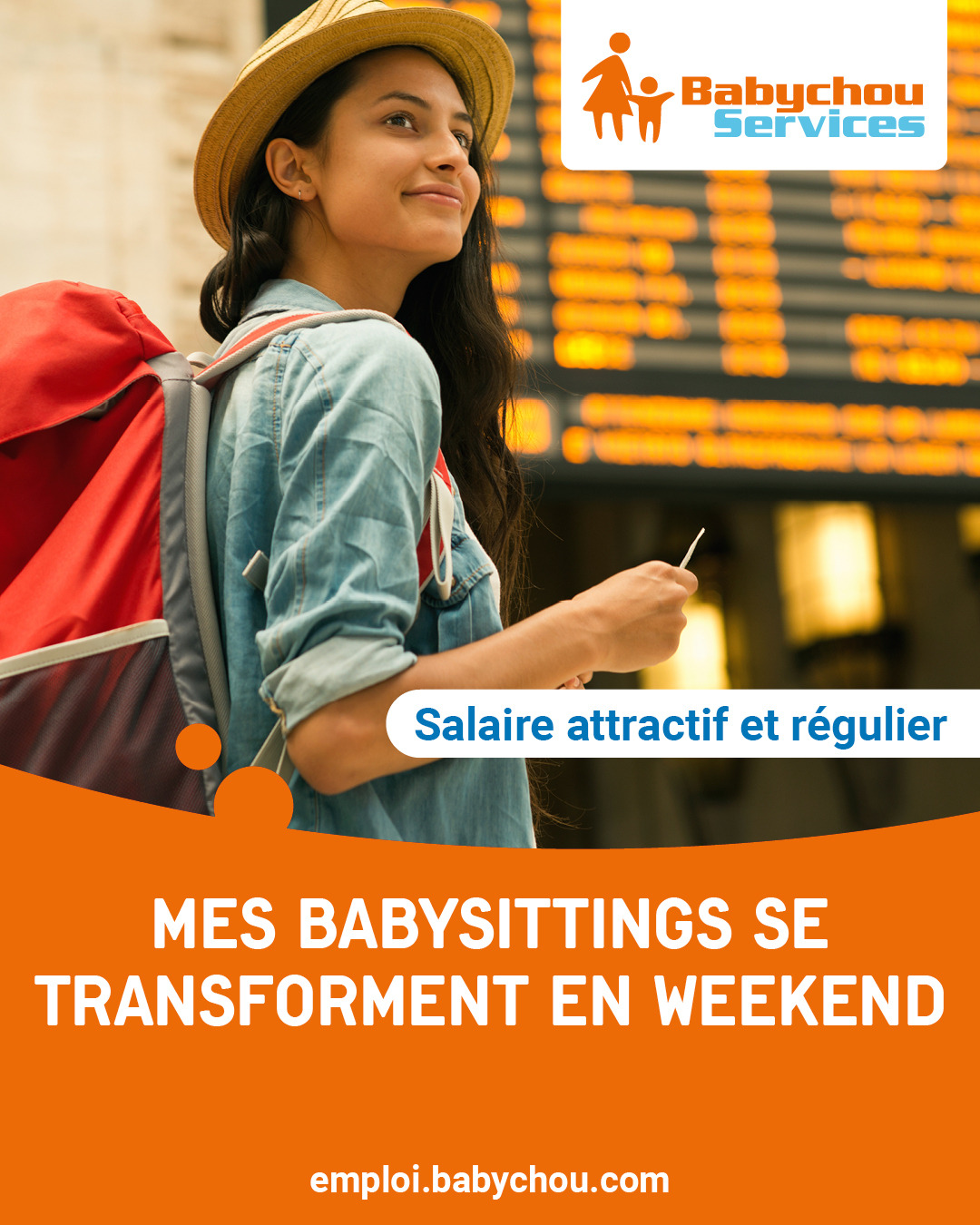 illustration Baby-sitter H/F