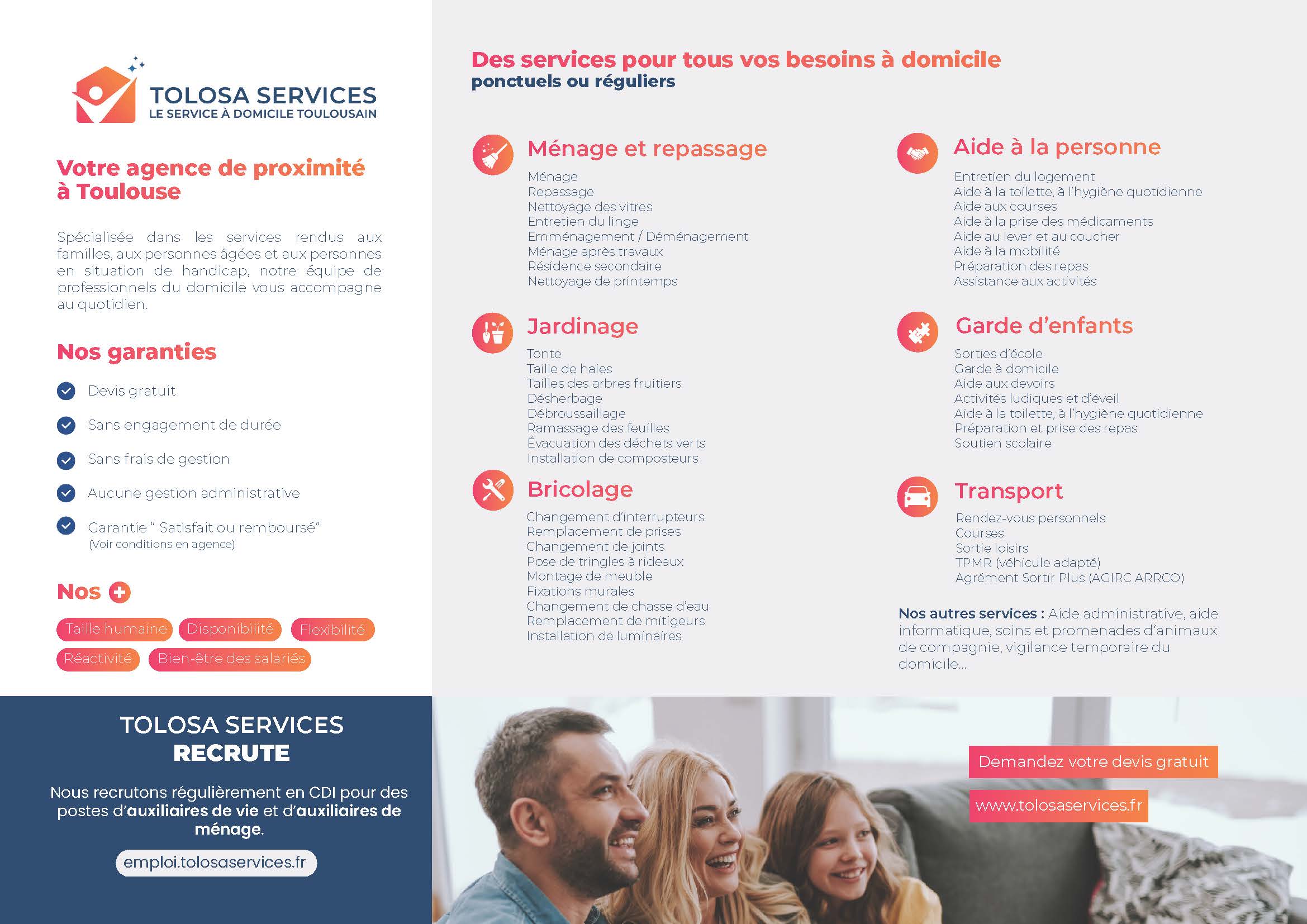 illustration Assistant / Assistante de vie auprès de personnes âgées H/F