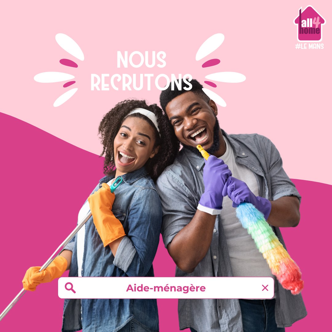 illustration Employé / Employée de ménage H/F