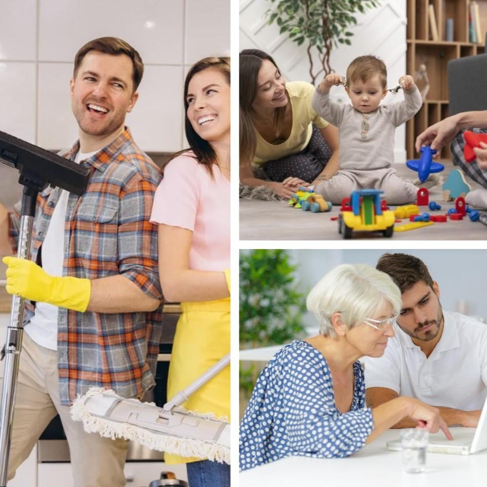 illustration Employé / Employée à domicile  H/F