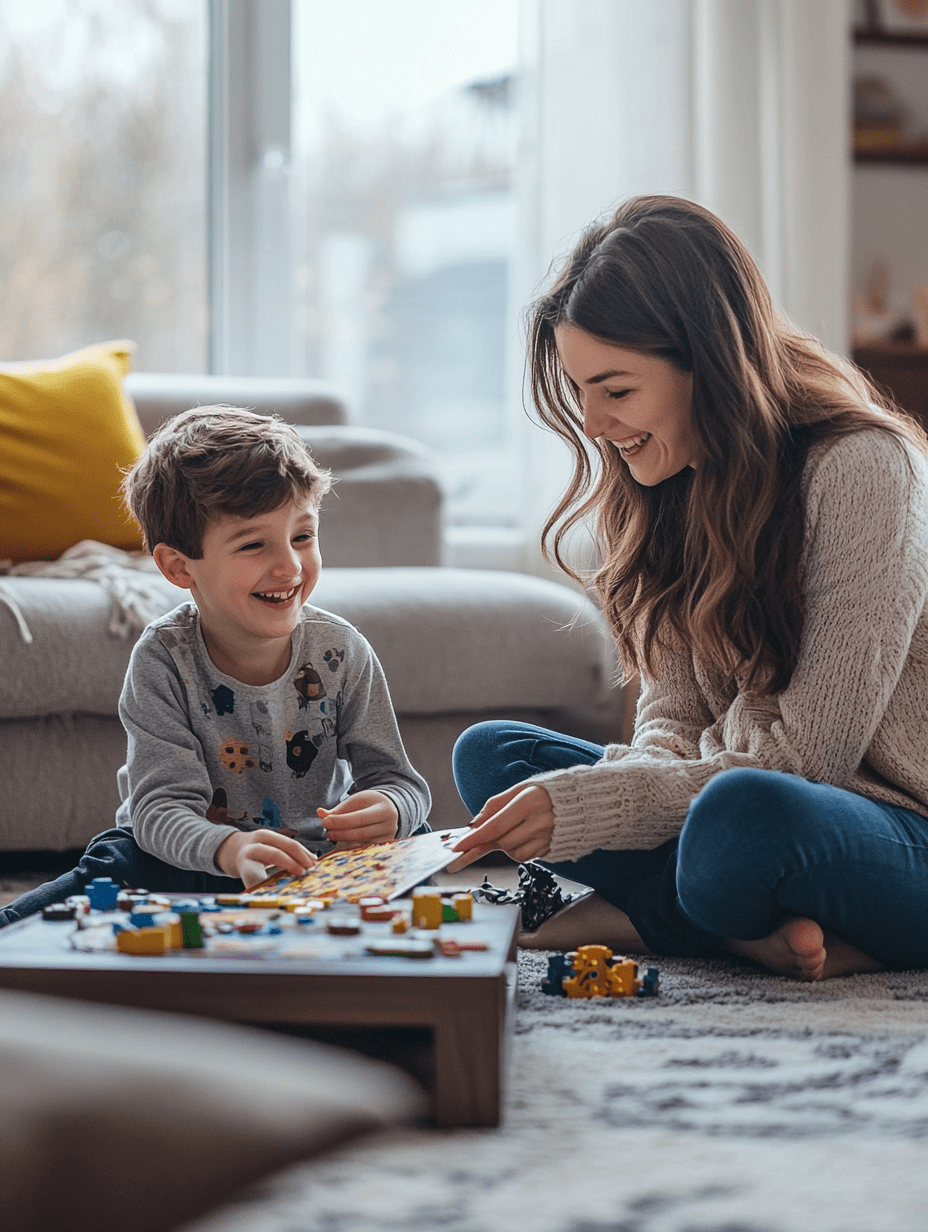 illustration Garde d'enfant à domicile H/F