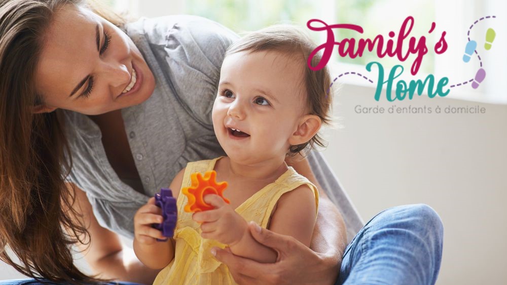 illustration Garde d'enfant à domicile H/F