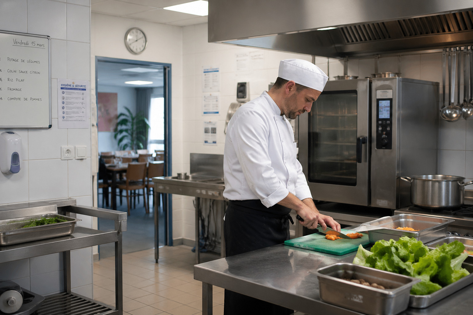 illustration Cuisinier / Cuisinière de collectivité H/F