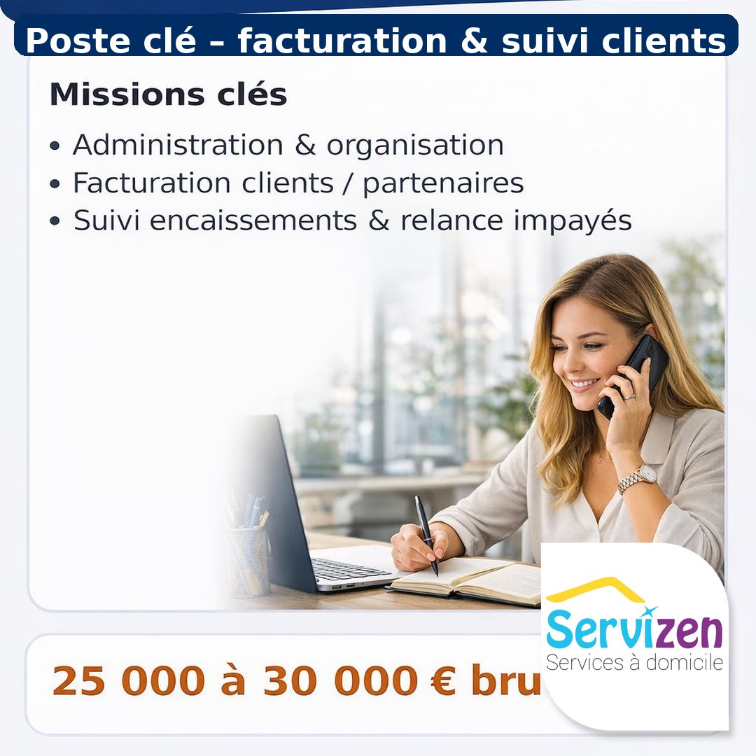 illustration Secrétaire comptable