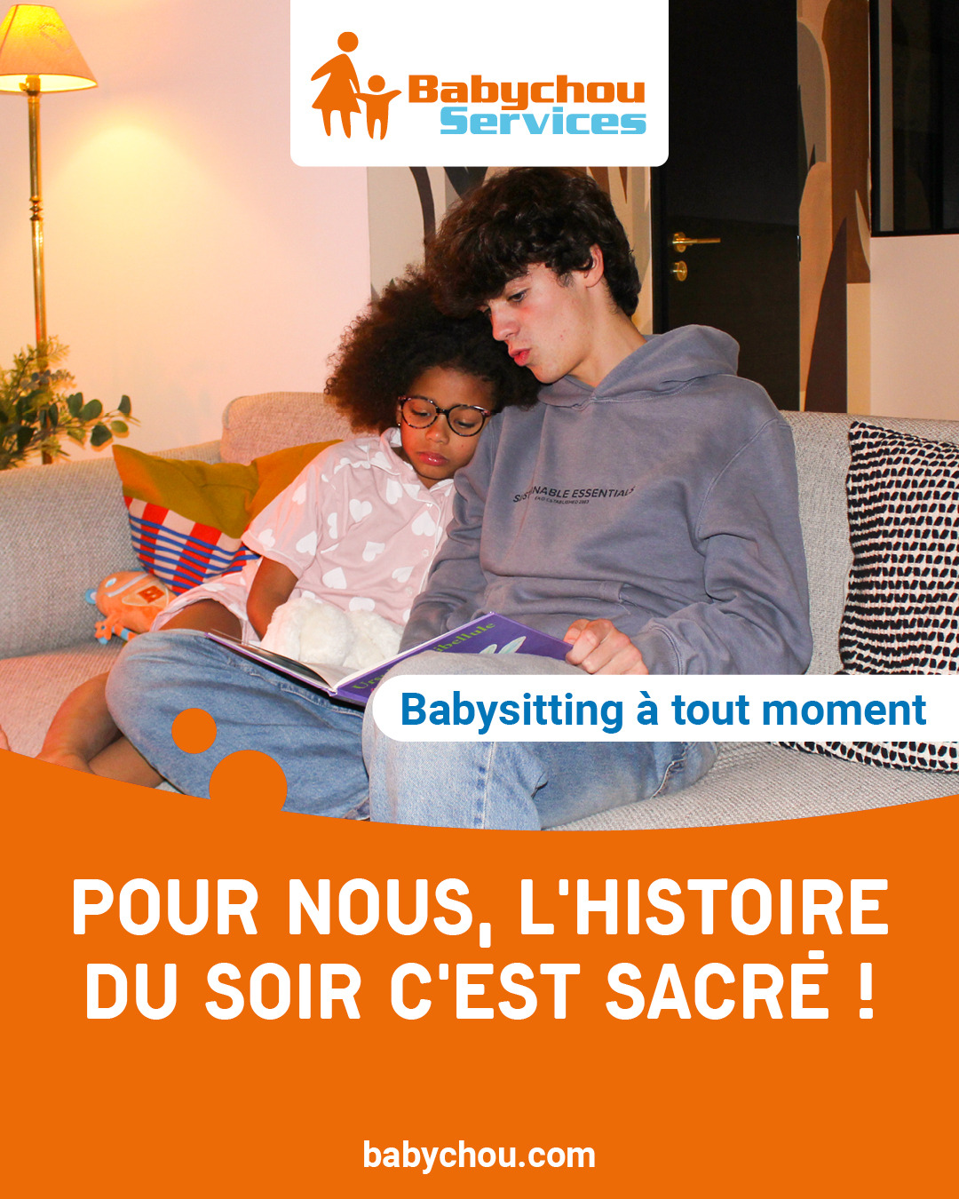 illustration Garde d'enfant à domicile en CDI H/F