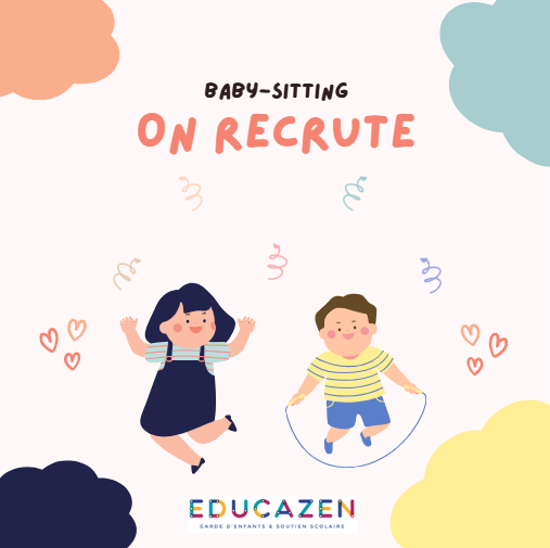 illustration Garde d'enfant à domicile H/F