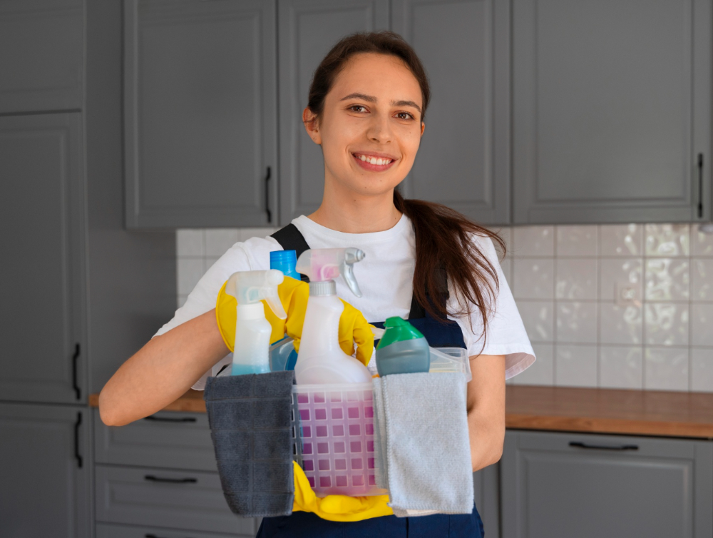 illustration Aide ménager / ménagère à domicile H/F