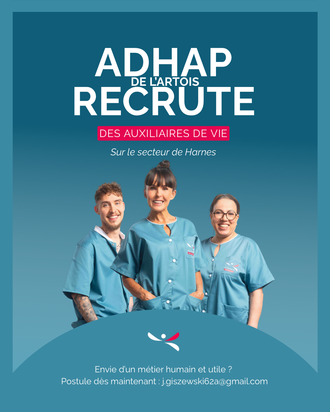 illustration Auxiliaire de vie H/F
