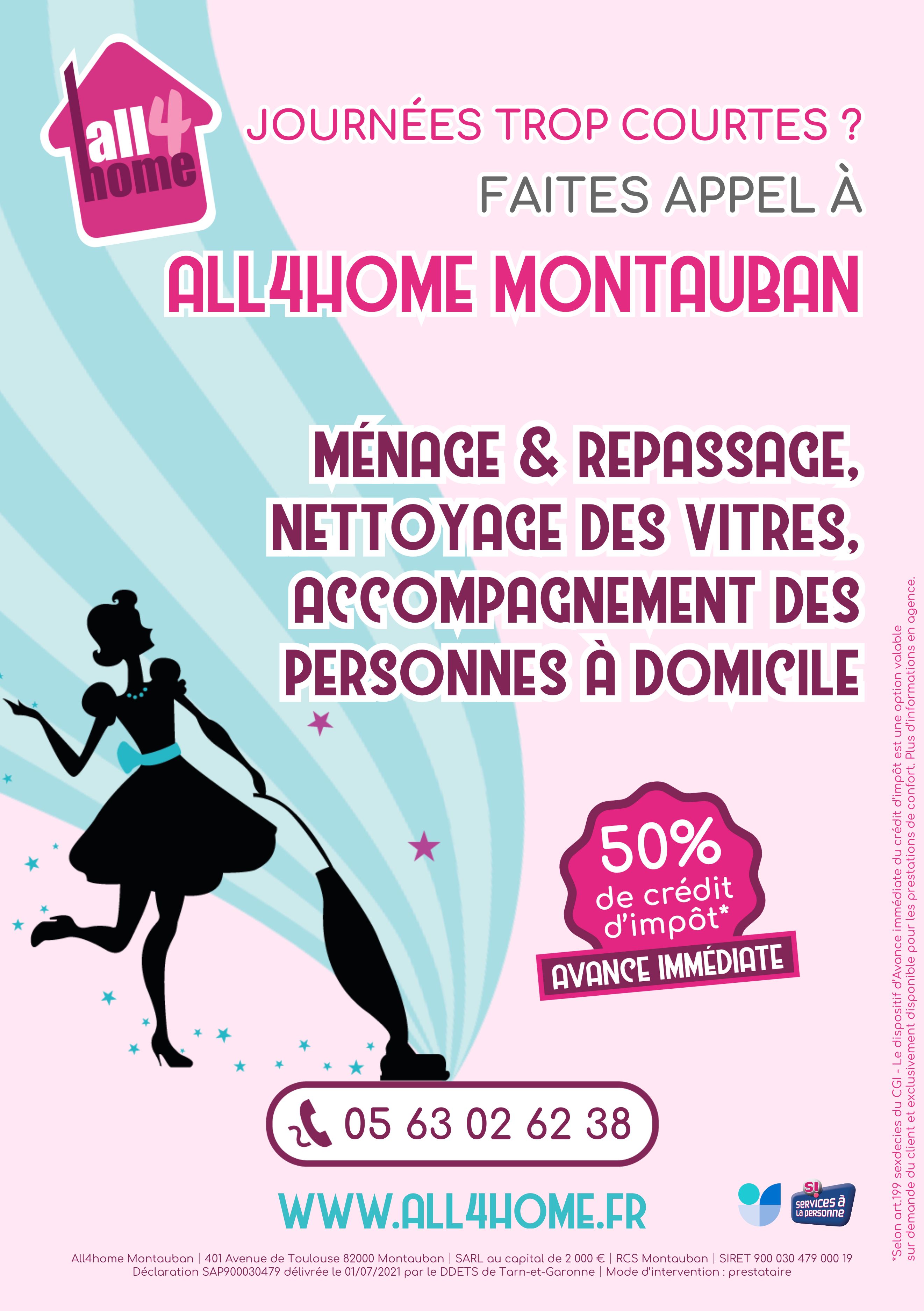 illustration Aide ménager / ménagère à domicile H/F