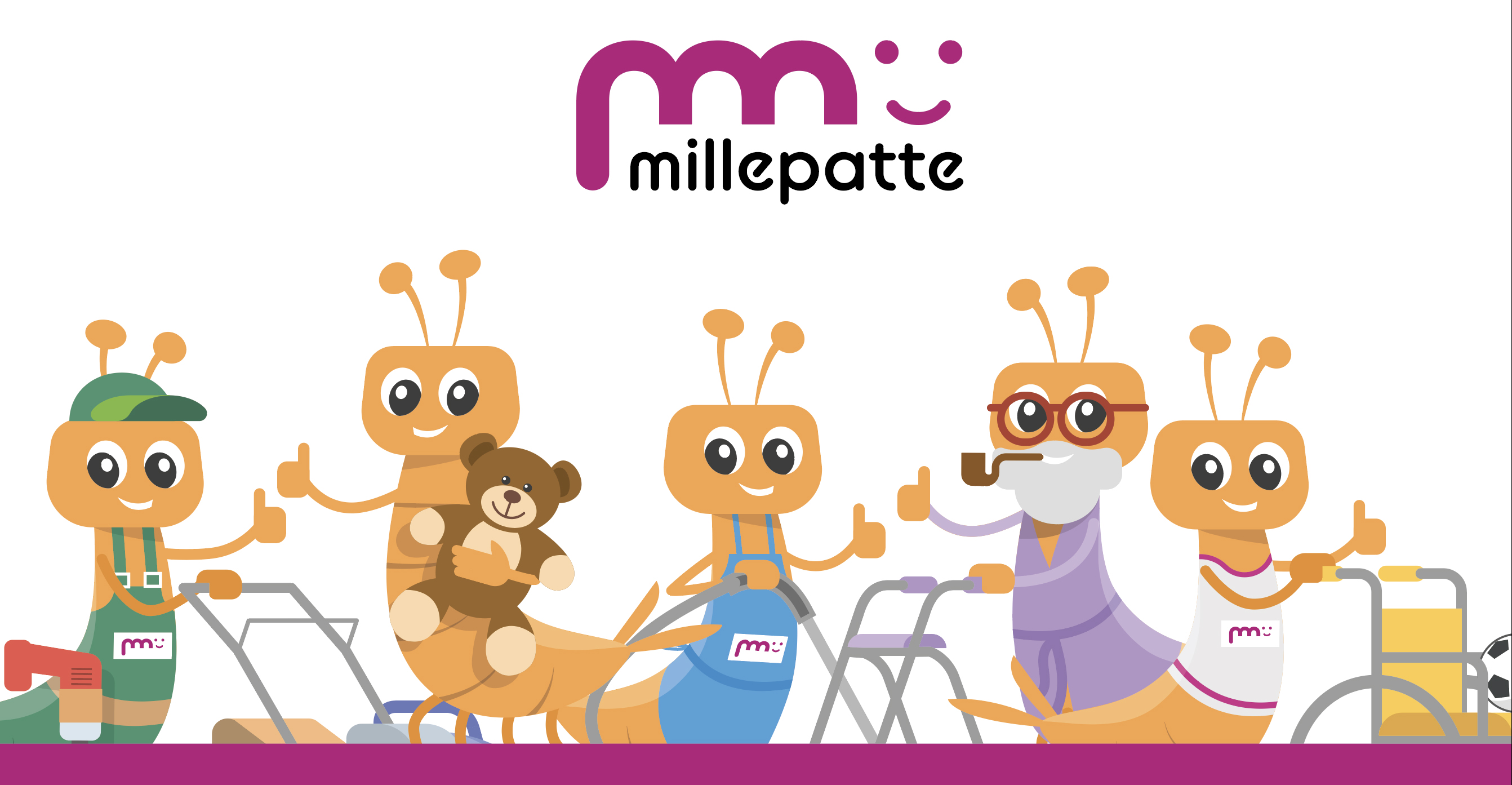 illustration Assistant / Assistante de vie auprès de personnes âgées H/F